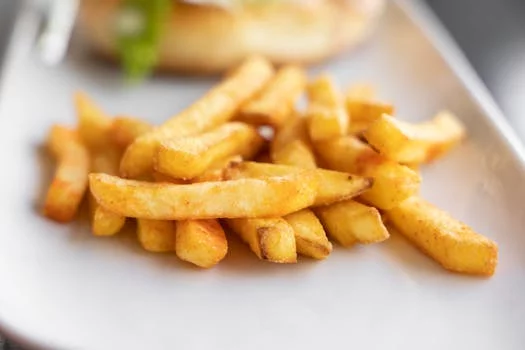 golden french fries crispy seasoned