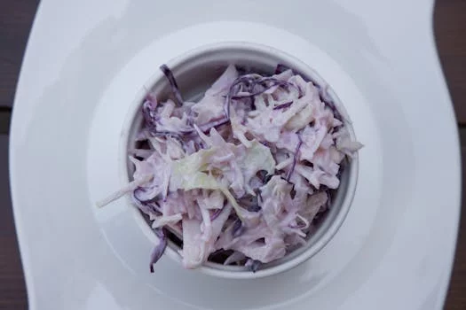 coleslaw fresh cabbage salad creamy